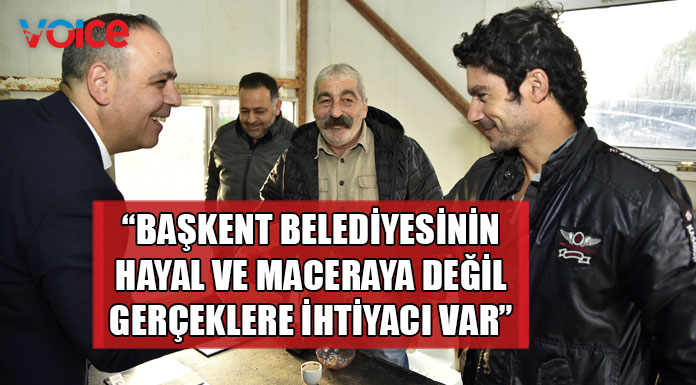 “Bu şehrin her köşesinde belediye çalışanlarının emeği var”