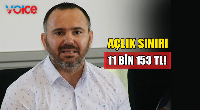 "Asgari ücretle açlık sınırı arasındaki fark 2 bin 553 TL’ye çıktı"