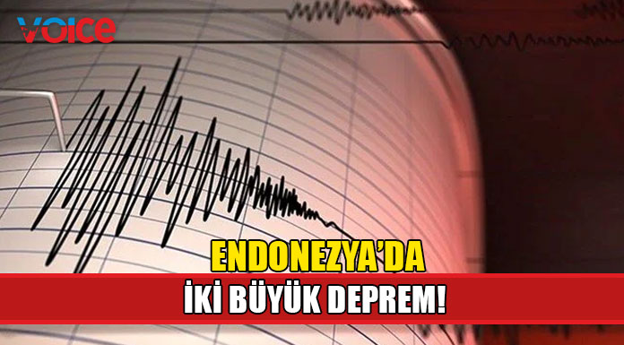 Endonezya iki büyük depremle sallandı