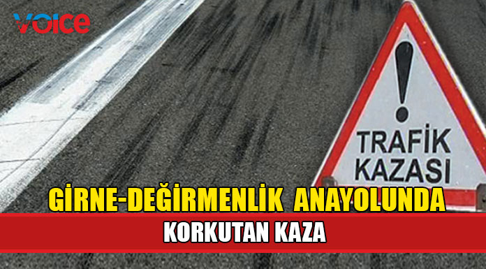 Kaza sonucu 34 yaşındaki şahıs yaralandı!