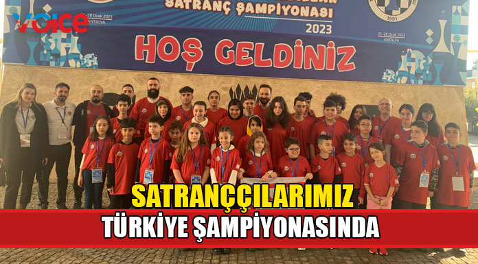 Küçükler ve Yıldızlar satranç şampiyonları Türkiye’deki şampiyonaya katılıyor
