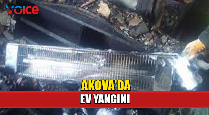 Elektrikli soba yangına neden oldu!