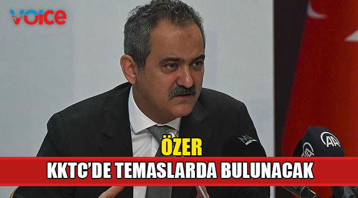 Türkiye Milli Eğitim Bakanı Özer, KKTC'de resmi temaslarda bulunacak