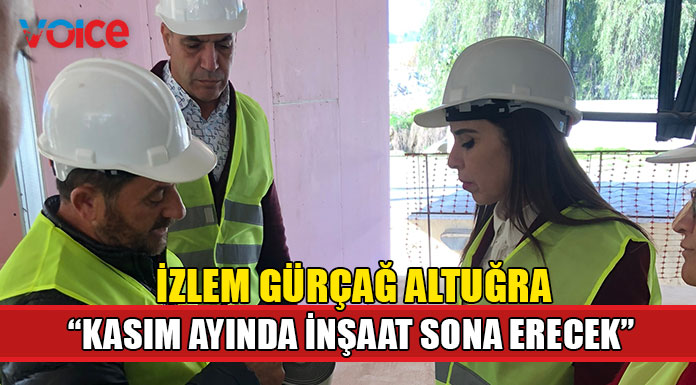 Sağlık Bakanı Altuğra, inşaatına başlanan Yeni Girne Hastanesi’ni ziyaret ederek incelemelerde bulundu