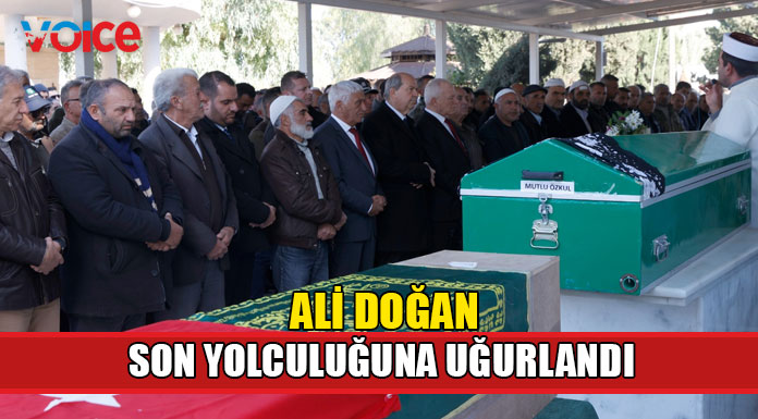 Depremde hayatını kaybeden Ali Doğan son yolculuğuna uğurlandı