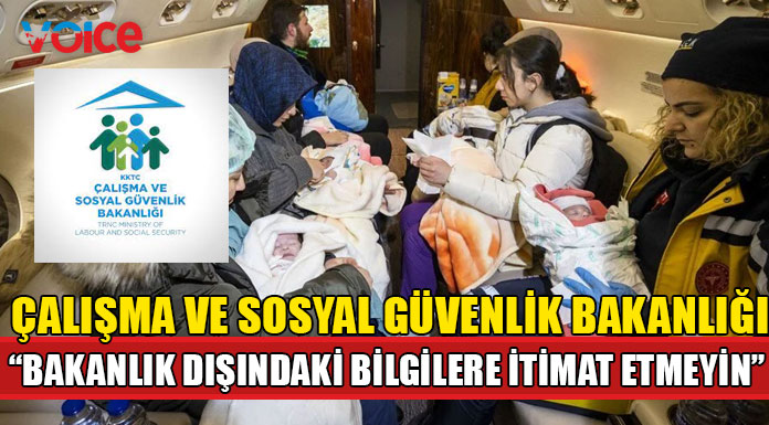"Türkiye’den çocukların geldiği ve evlat edindirilebileceği yönünde haberlere itimat etmeyin"