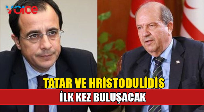 Tatar ve Hristodulidis Perşembe günü buluşuyor