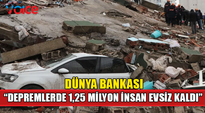 "Depremler Türkiye'de 34,2 milyar dolarlık hasara yol açtı"