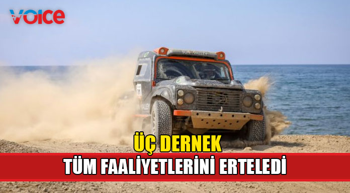 Üç offroad derneği tüm faaliyetlerini erteledi