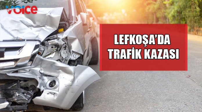Önce araca, ardından iş yerinin camlarına çarparak durabildi!