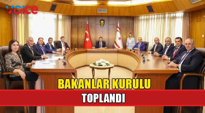 Bakanlar Kurulu toplandı