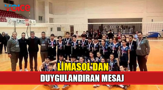 Limasol’daki öğrenciler dayanışma mesajı gönderdi