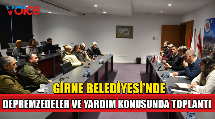 Toplantıda deprem yardımları masaya yatırıldı