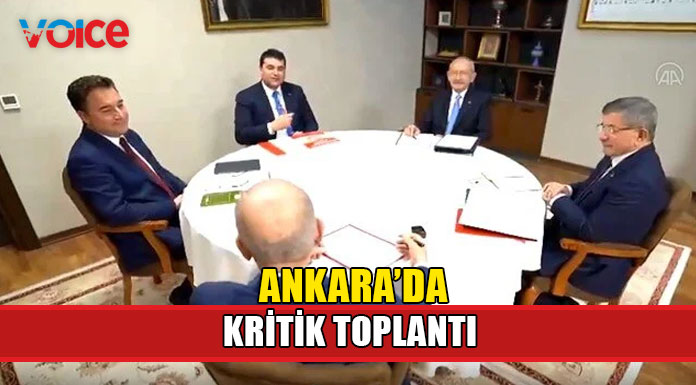 Ankara'da 5 siyasi parti liderinden kritik görüşme