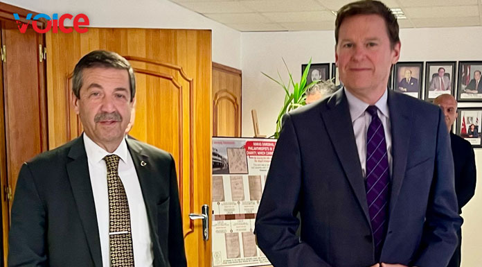 FM Ertuğruloğlu “Issues of North Cyprus and UN Peacekeeping forces discussed”
