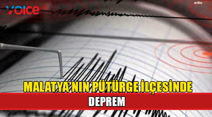 Malatya Pütürge'de art arda depremler