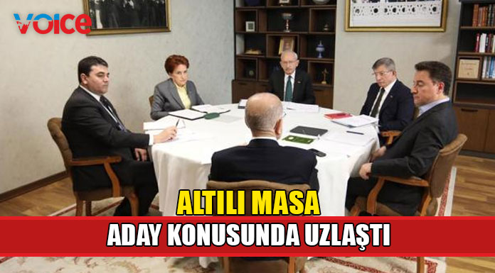 Altılı masanın adayı pazartesi açıklanıyor