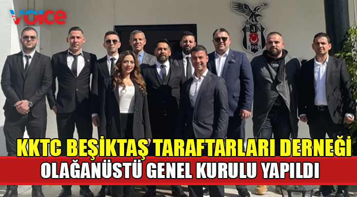 KKTC Beşiktaş Taraftarları Derneği'nde yeni yönetim oluşturuldu