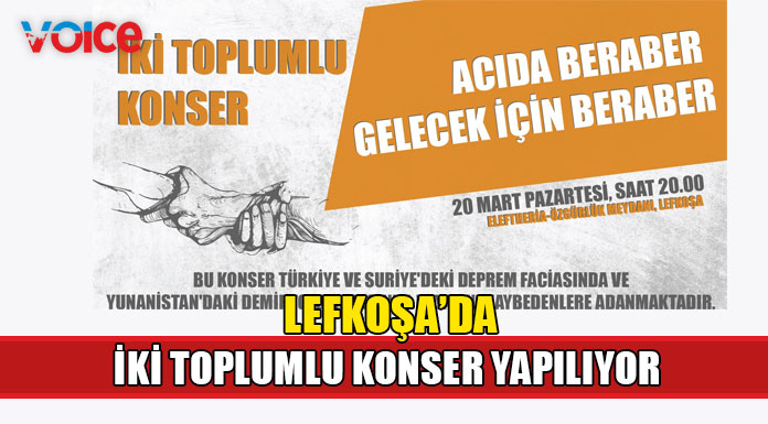 Bugün Elefteria Meydanı'nda iki toplumlu konser yapılacak