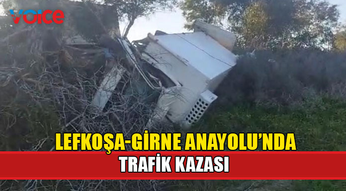Direksiyon hakimiyetini kaybetti, devrilerek durabildi!