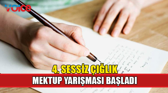 4. Sessiz Çığlık Mektup Yarışması’na başvurular başladı