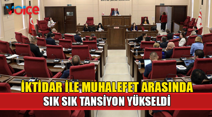 Amcaoğlu, konuşmasına müdahale edildiği gerekçesiyle kürsüden indi