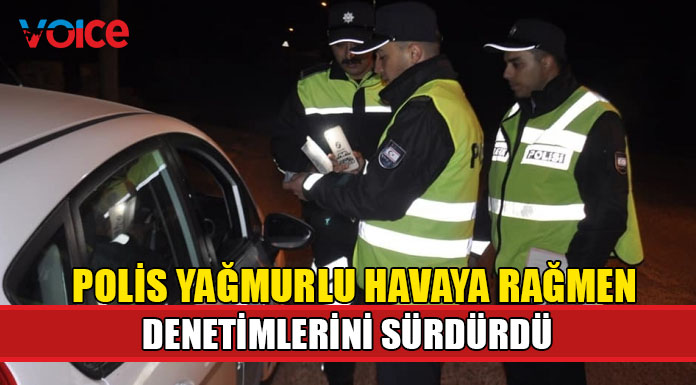 1 sürücü tutuklandı, 17 araç trafikten men edildi!