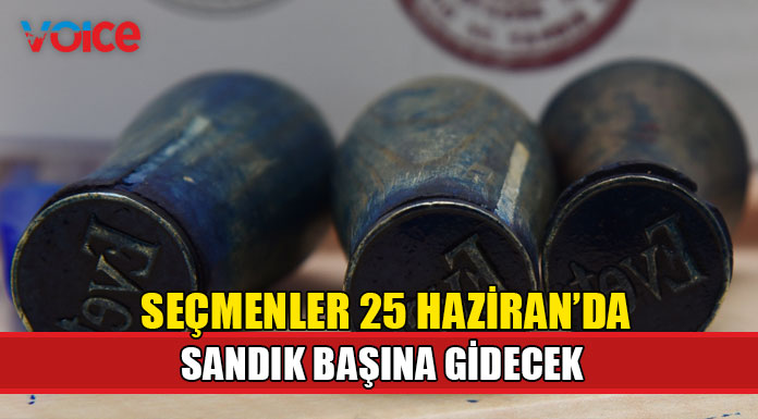 25 Haziran Ara Seçimi için adaylar yarın YSK ve ilçe seçim kurullarına başvuru yapacak