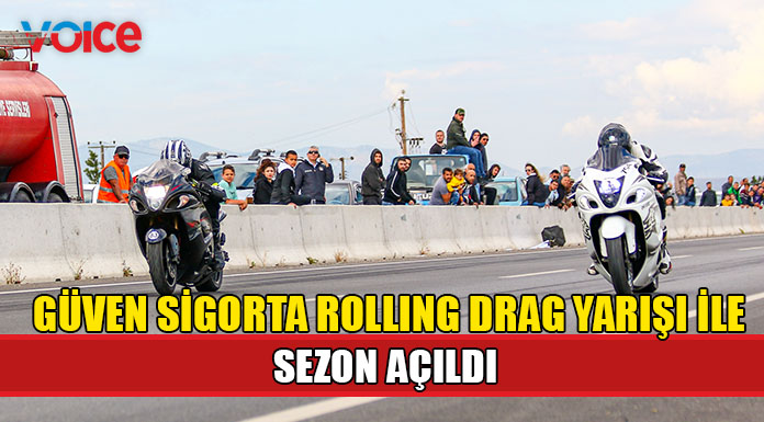 Sezonun ilk Rolling Drag yarışı Lefke’de yapıldı