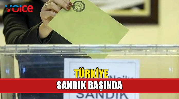 Türkiye'de oy verme işlemi başladı