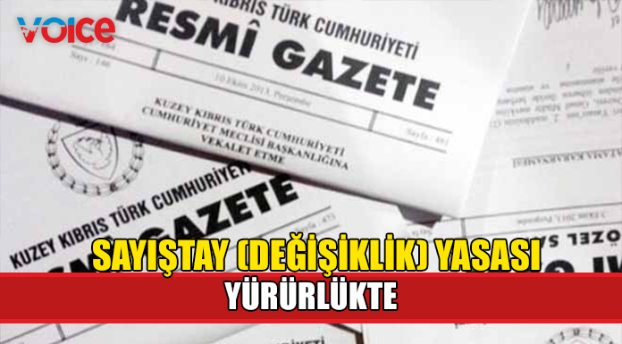 Sayıştay Başkanı'nın emeklilik yaşı yeniden düzenlendi