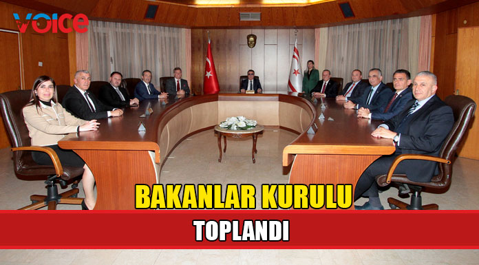 Bakanlar Kurulu toplandı