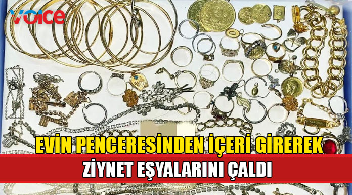 Cengizköy’de bir evden ziynet eşyası çalan kişi tutuklandı
