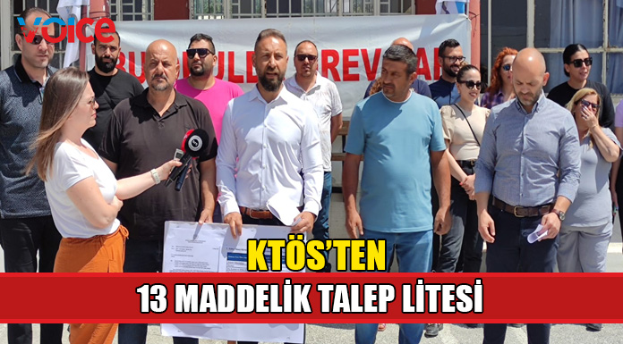 “Eylül ayında konteyner sınıf, konteyner okul, çadır istemiyoruz”