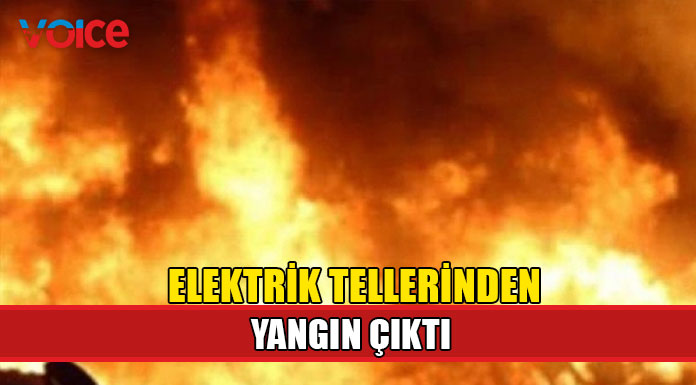 Çayönü'nde yangın!