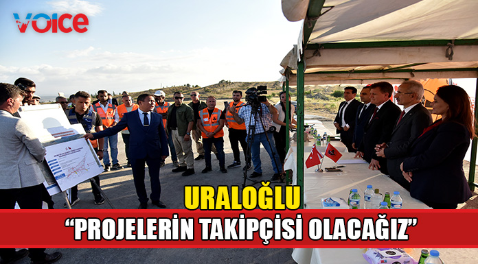 TC Ulaştırma ve Altyapı Bakanı Uraloğlu, Kuzey Çevre Yolu ile katlı kavşakla ilgili saha incelemesinde bulundu