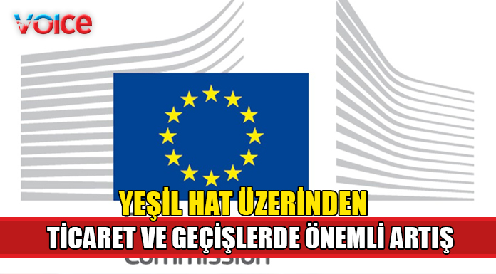 Yeşil Hat üzerinden yapılan ticaret "rekor" değere ulaştı
