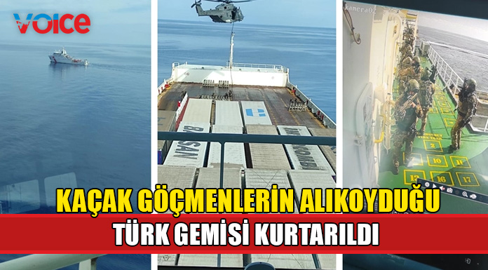 İtalyan özel kuvvetleri, kaçak göçmenlerin alıkoyduğu Türk gemisini kurtardı