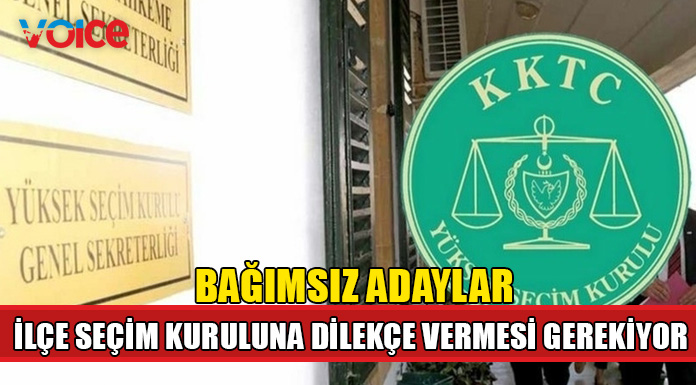 Bağımsız adaylar, sandık kurullarında temsilci bulundurabilecek