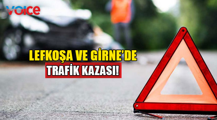 İki trafik kazasında iki yaya yaralandı