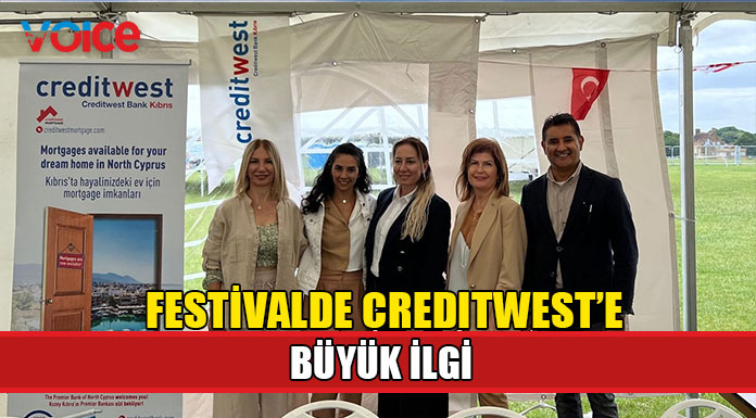 Creditwest Bank, Kıbrıs Türk Kültür Festivali'nde onur konuğu oldu