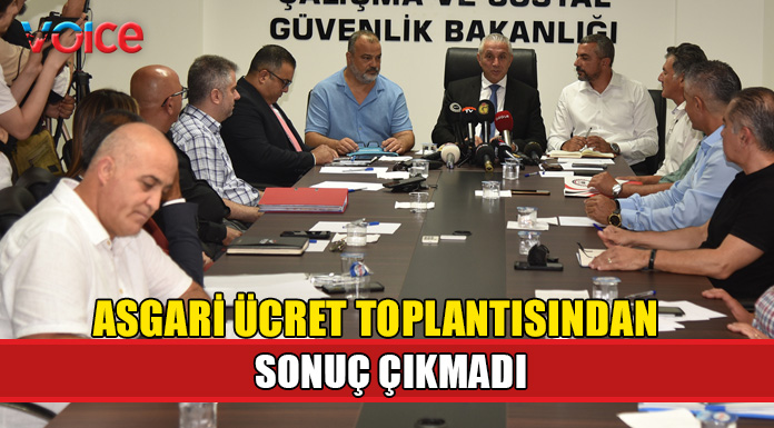 Bir buçuk saat süren toplantıdan sonuç çıkmadı