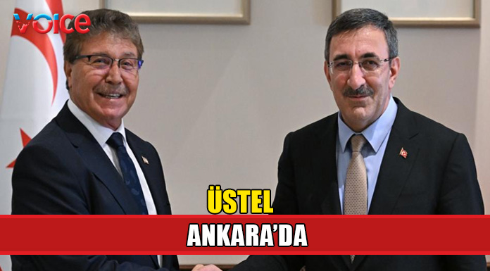 Üstel, TC Cumhurbaşkanı Yardımcısı Yılmaz’la bir araya geldi