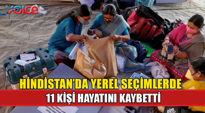 Hindistan'da yerel seçimlerdeki kavgalarda 11 kişi öldü