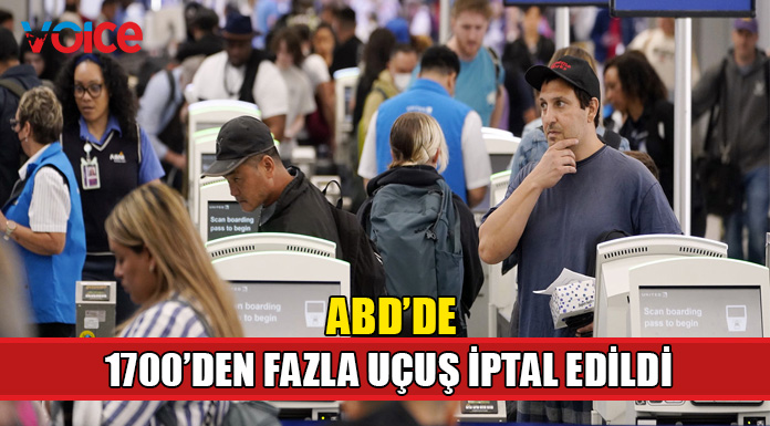 ABD'de yüzlerce uçuş ertelendi