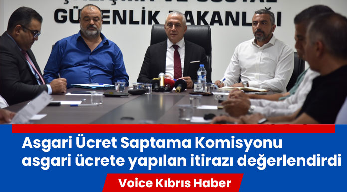 Asgari ücret oy çokluğuyla kabul edildi