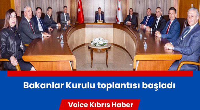 Bakanlar Kurulu toplandı