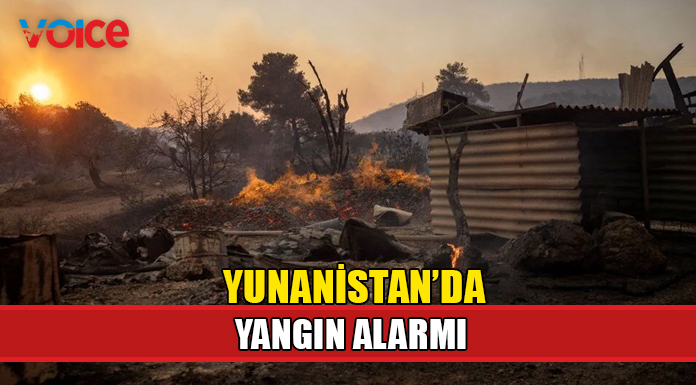 Yunanistan'daki yangınlar devam ediyor, çok sayıda yerleşim yeri zarar gördü