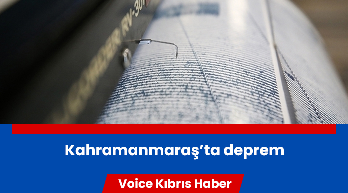 Kahramanmaraş'ta deprem meydana geldi!