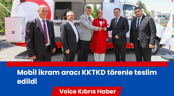 Türk Kızılay'dan KKTC'ye mobil ikram araç desteği